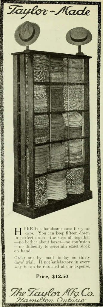 An illustration from Men's wear of Canada (January-December 1918), 1918, leaf 403