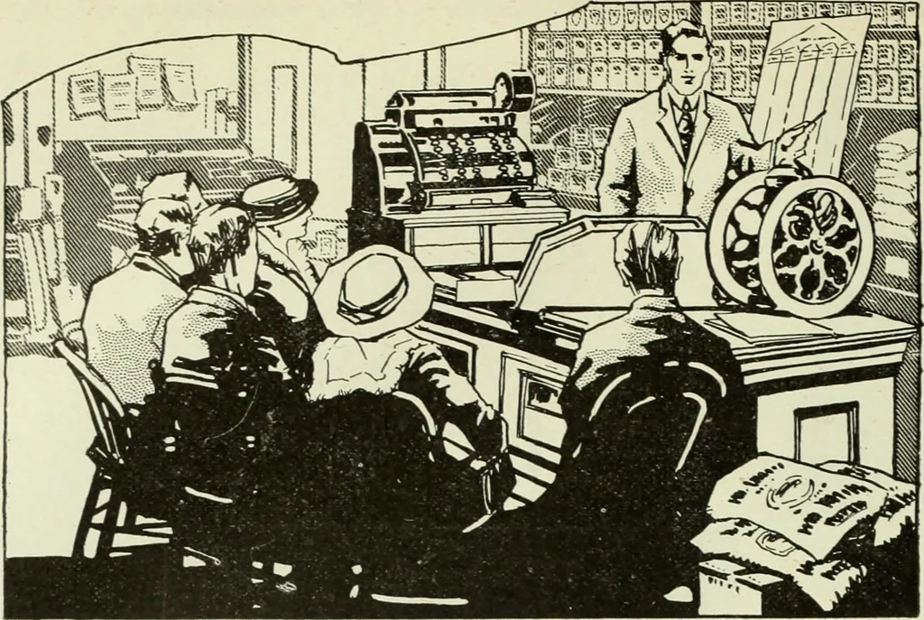 An illustration from Men's wear of Canada (January-December 1918), 1918, leaf 409