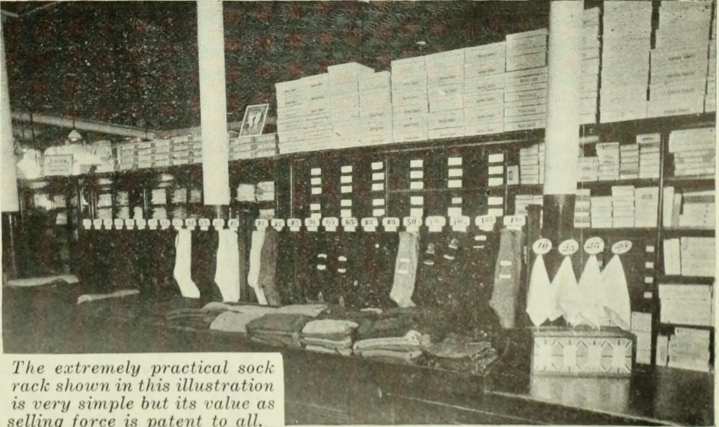 An illustration from Men's wear of Canada (January-December 1918), 1918, leaf 424