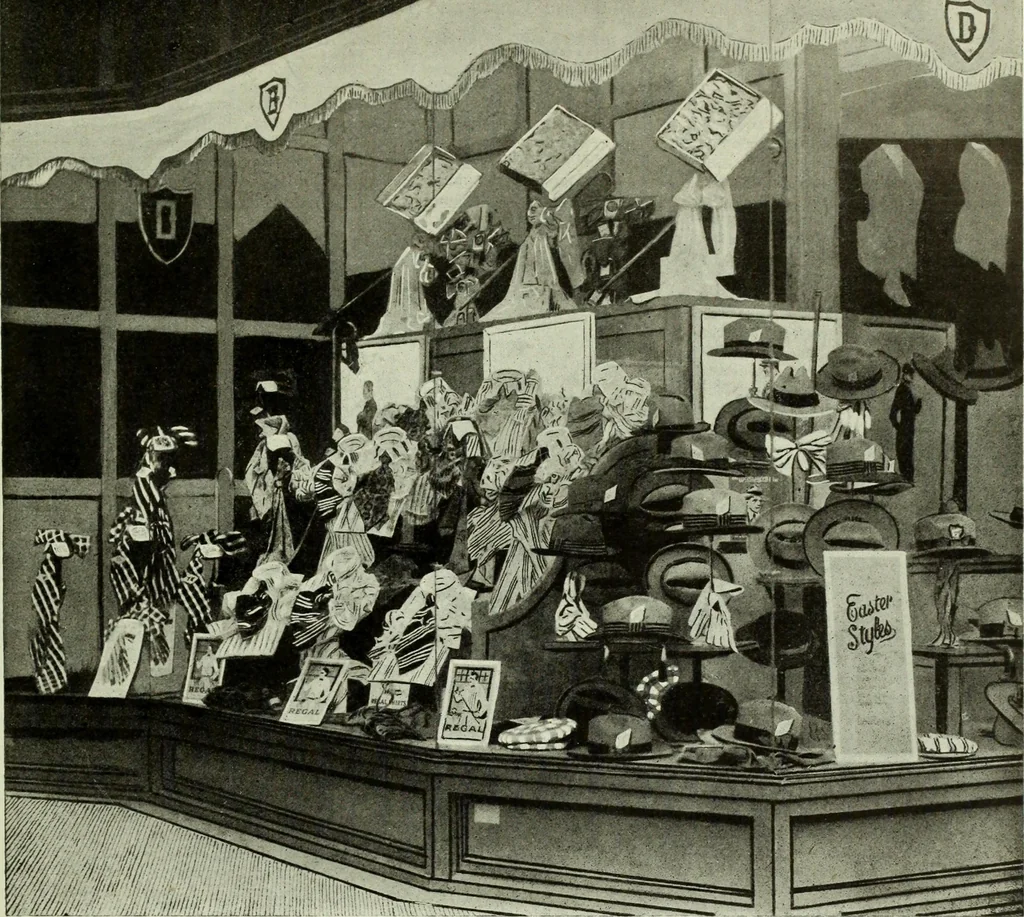 An illustration from Men's wear of Canada (January-December 1918), 1918, leaf 428