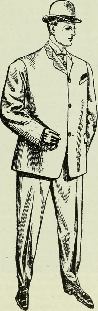 An illustration from Men's wear of Canada (January-December 1918), 1918, leaf 432