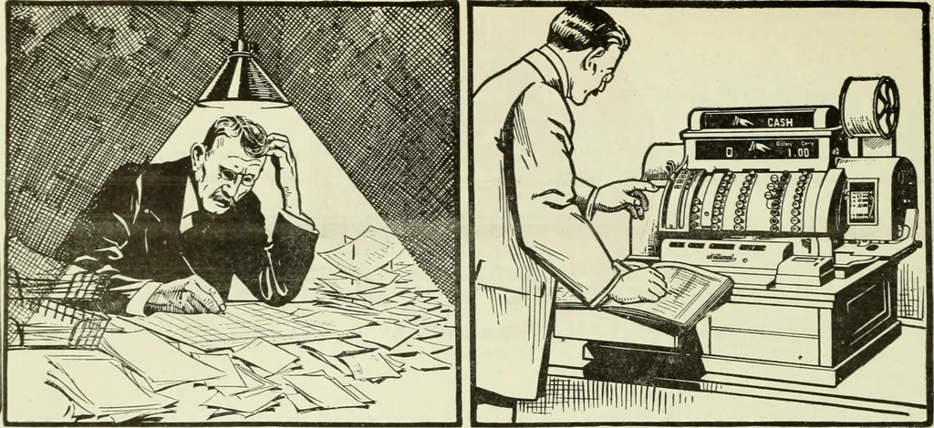 An illustration from Men's wear of Canada (January-December 1918), 1918, leaf 481
