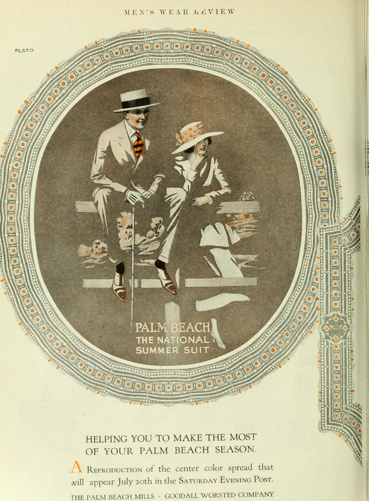 An illustration from Men's wear of Canada (January-December 1918), 1918, leaf 485