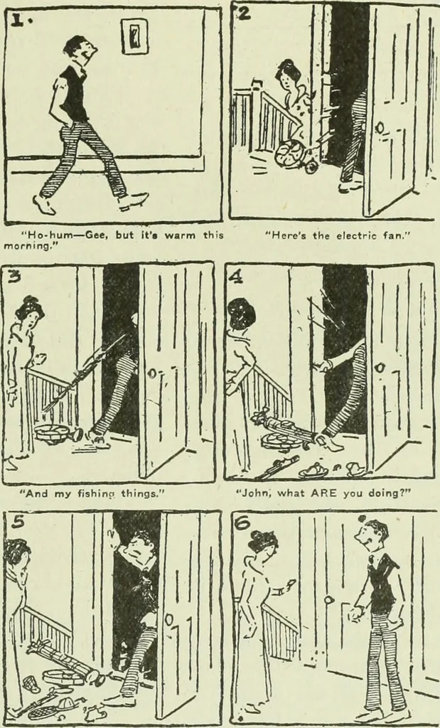 An illustration from Men's wear of Canada (January-December 1918), 1918, leaf 500