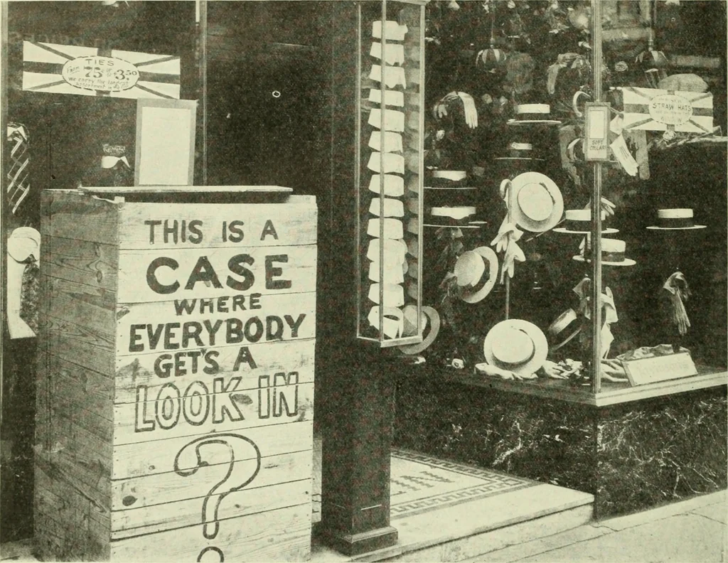 An illustration from Men's wear of Canada (January-December 1918), 1918, leaf 507