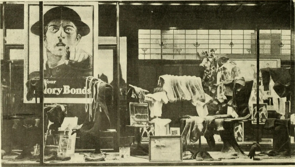 An illustration from Men's wear of Canada (January-December 1918), 1918, leaf 53