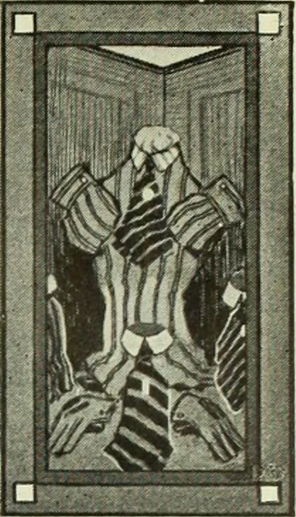 An illustration from Men's wear of Canada (January-December 1918), 1918, leaf 562