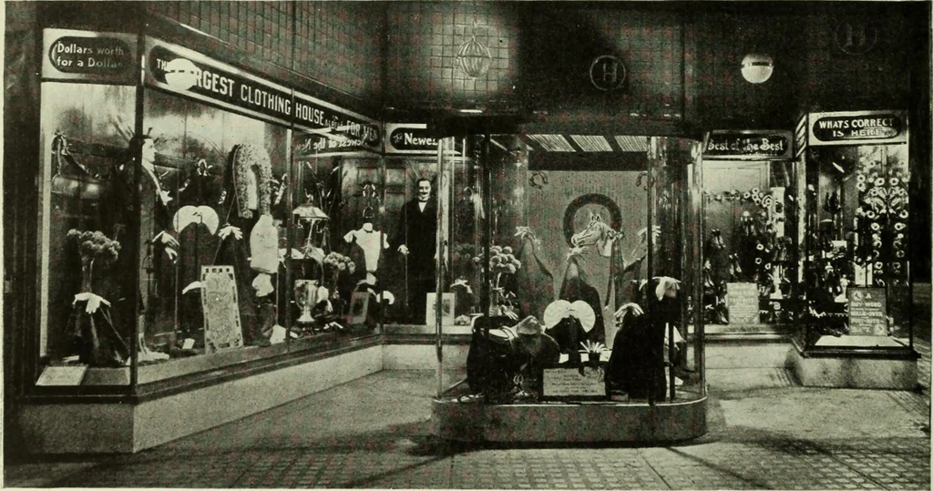 An illustration from Men's wear of Canada (January-December 1918), 1918, leaf 563