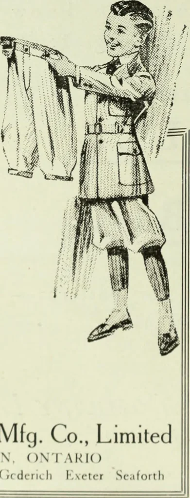 An illustration from Men's wear of Canada (January-December 1918), 1918, leaf 611