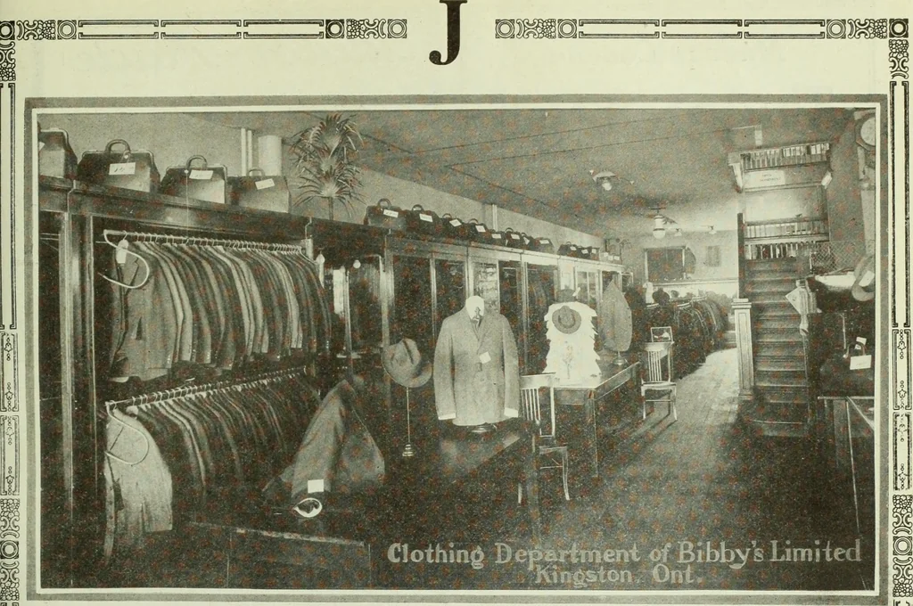 An illustration from Men's wear of Canada (January-December 1918), 1918, leaf 614