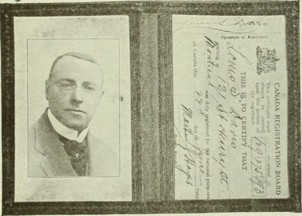 An illustration from Men's wear of Canada (January-December 1918), 1918, leaf 615