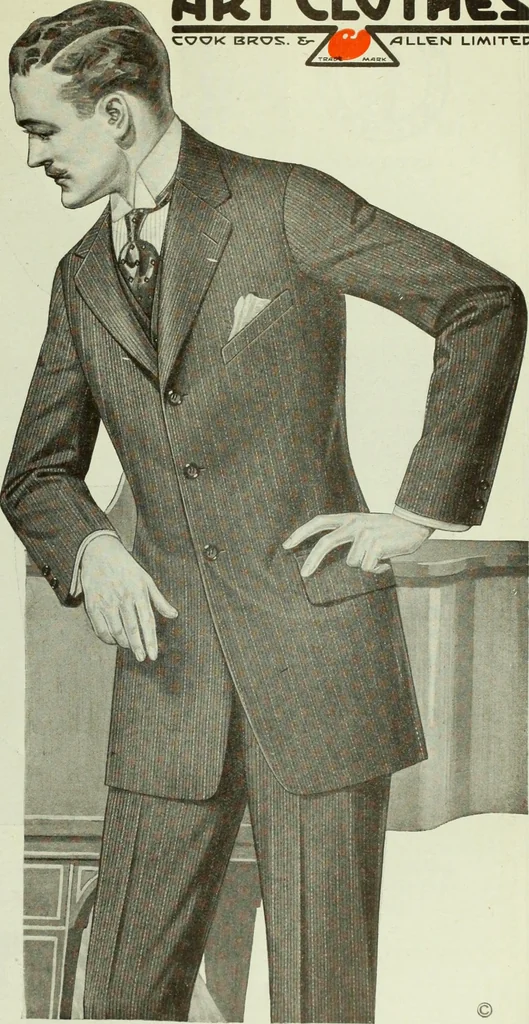An illustration from Men's wear of Canada (January-December 1918), 1918, leaf 616