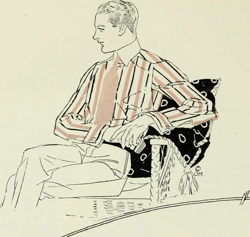 An illustration from Men's wear of Canada (January-December 1918), 1918, leaf 629