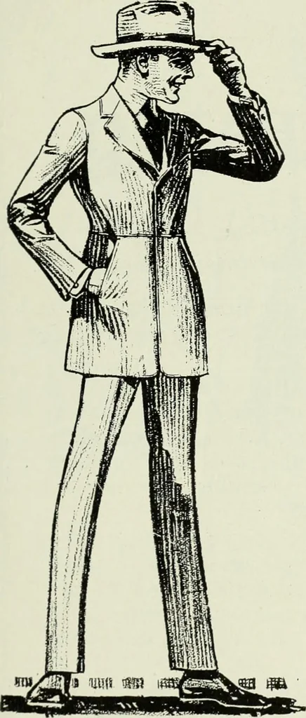 An illustration from Men's wear of Canada (January-December 1918), 1918, leaf 632