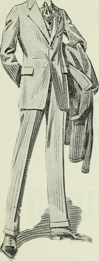 An illustration from Men's wear of Canada (January-December 1918), 1918, leaf 644