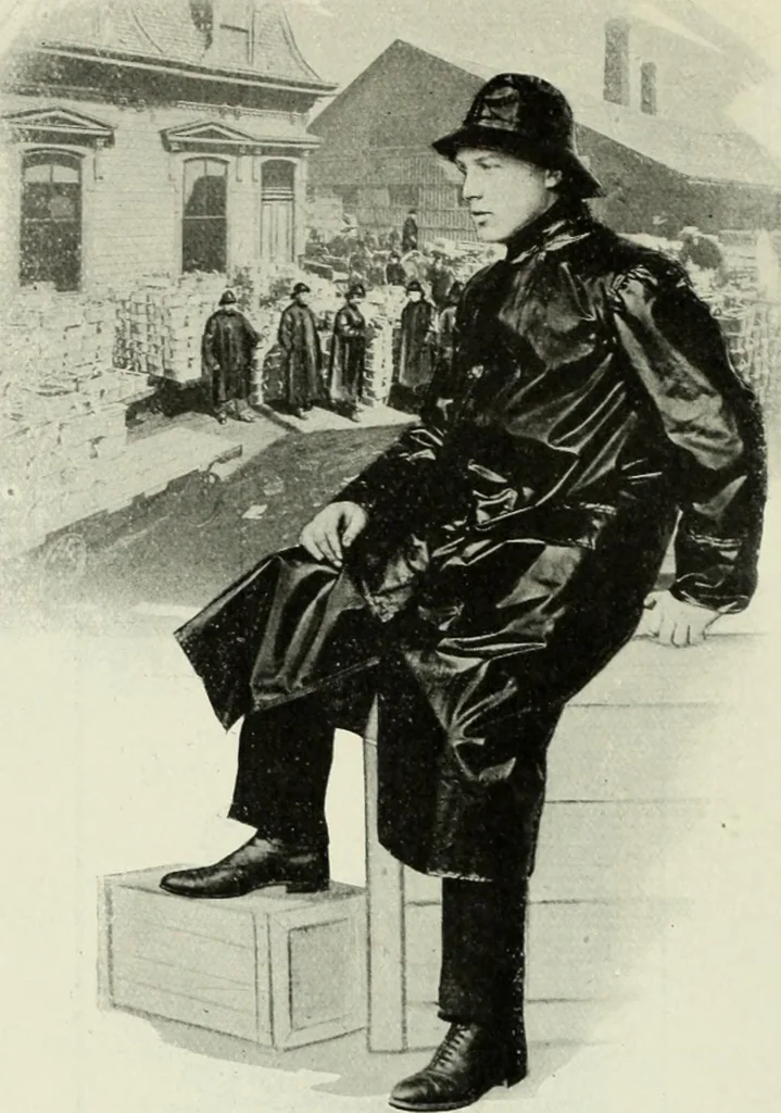 An illustration from Men's wear of Canada (January-December 1918), 1918, leaf 651