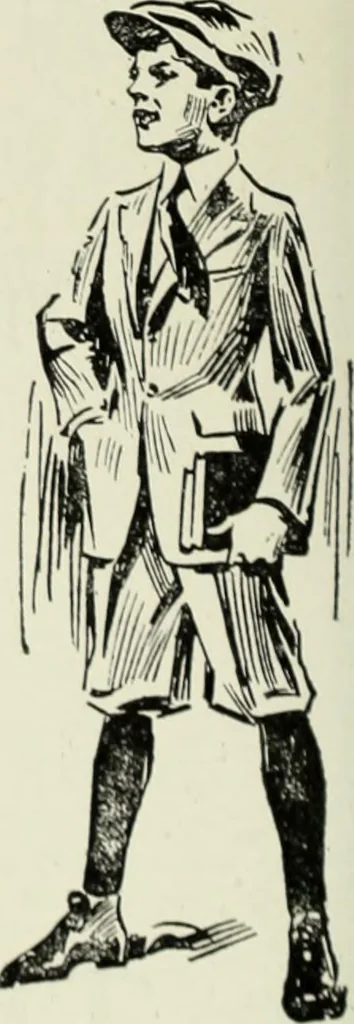 An illustration from Men's wear of Canada (January-December 1918), 1918, leaf 653