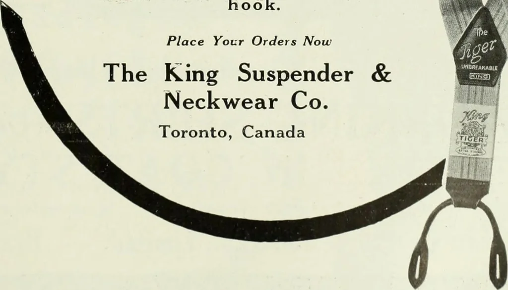 An illustration from Men's wear of Canada (January-December 1918), 1918, leaf 654