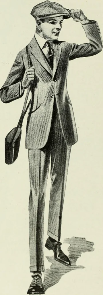 An illustration from Men's wear of Canada (January-December 1918), 1918, leaf 661