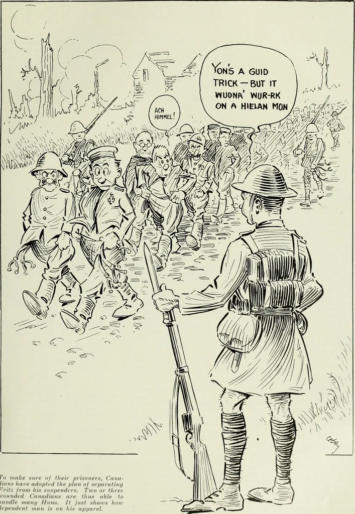An illustration from Men's wear of Canada (January-December 1918), 1918, leaf 686