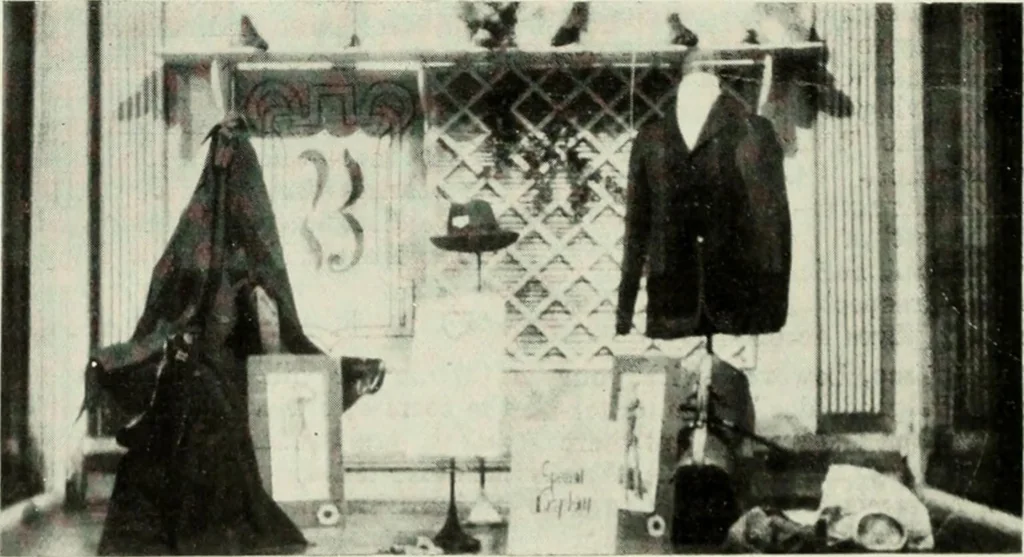 An illustration from Men's wear of Canada (January-December 1918), 1918, leaf 689