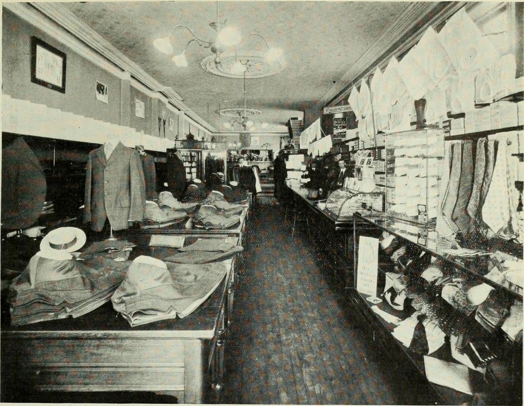 An illustration from Men's wear of Canada (January-December 1918), 1918, leaf 698