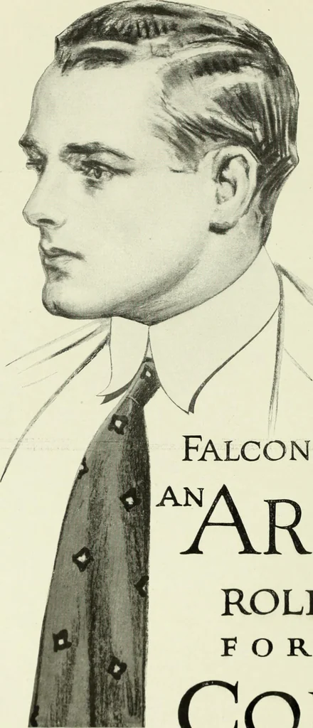 An illustration from Men's wear of Canada (January-December 1918), 1918, leaf 7