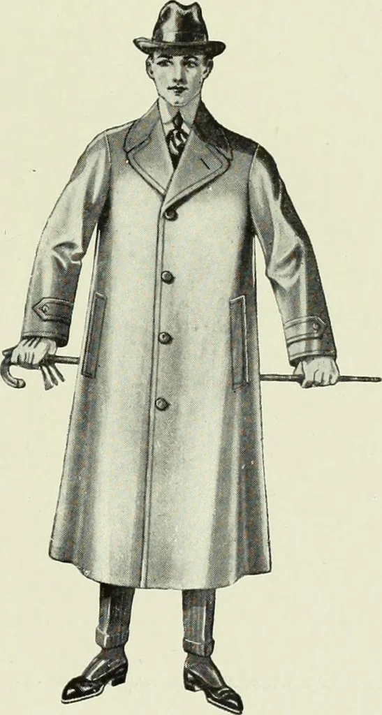 An illustration from Men's wear of Canada (January-December 1918), 1918, leaf 72