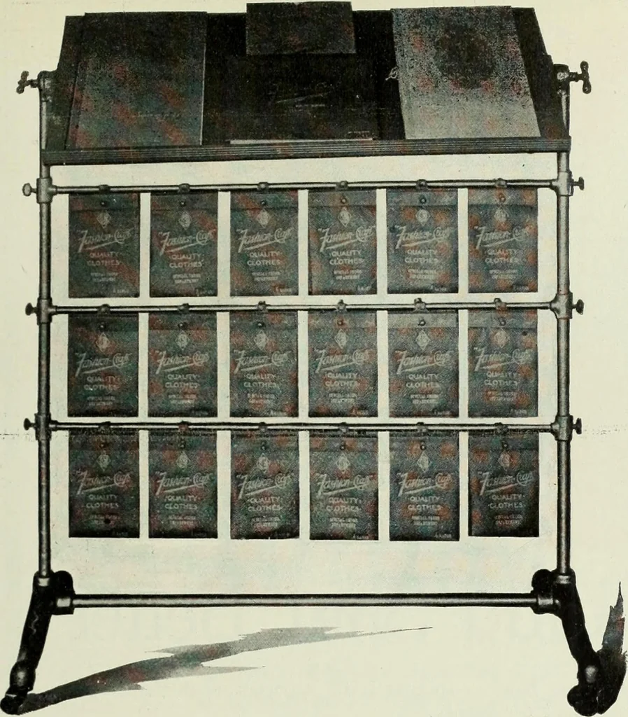An illustration from Men's wear of Canada (January-December 1918), 1918, leaf 720