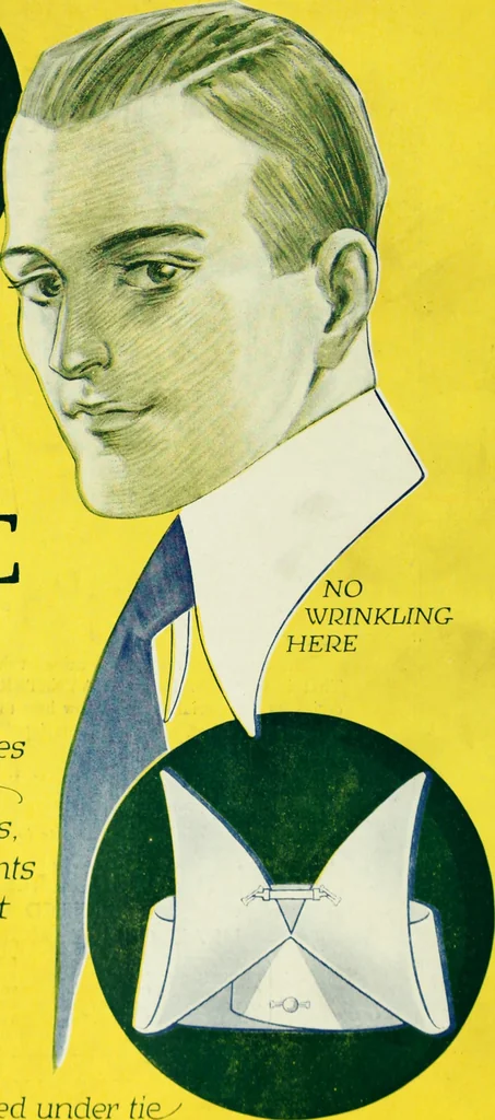 An illustration from Men's wear of Canada (January-December 1918), 1918, leaf 73