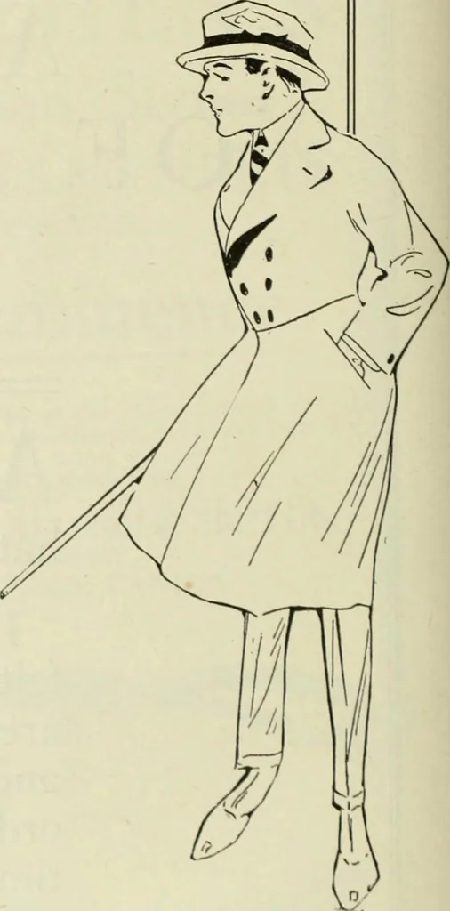 An illustration from Men's wear of Canada (January-December 1918), 1918, leaf 745