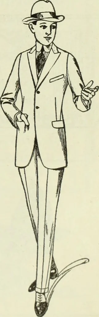 An illustration from Men's wear of Canada (January-December 1918), 1918, leaf 752