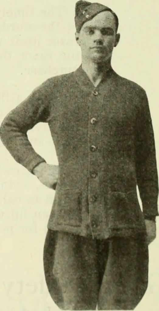 An illustration from Men's wear of Canada (January-December 1918), 1918, leaf 757