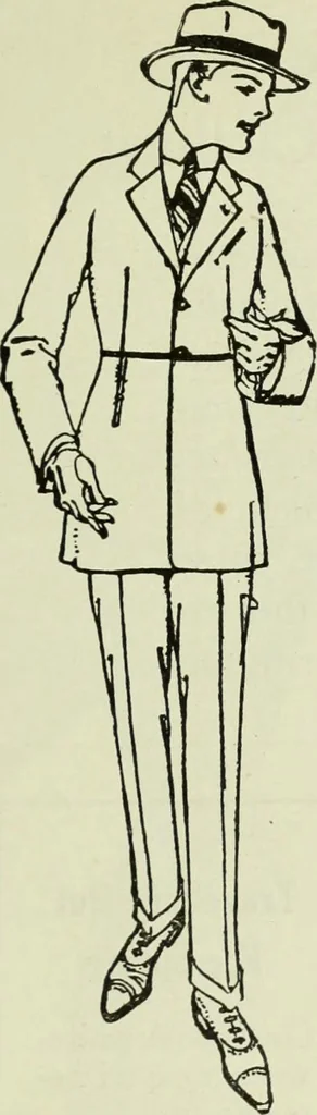 An illustration from Men's wear of Canada (January-December 1918), 1918, leaf 758