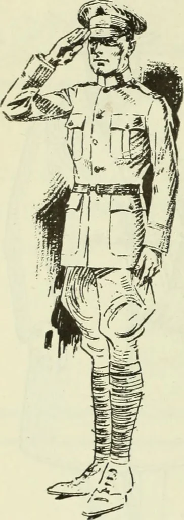An illustration from Men's wear of Canada (January-December 1918), 1918, leaf 759