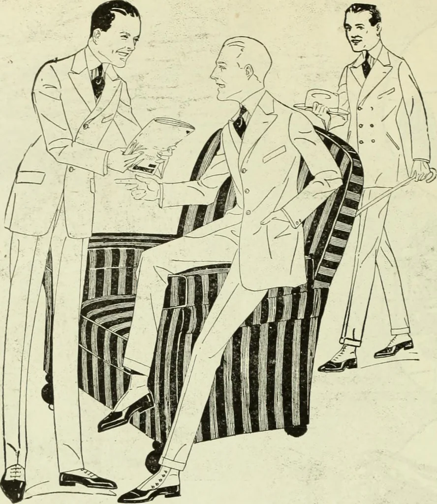 An illustration from Men's wear of Canada (January-December 1918), 1918, leaf 765