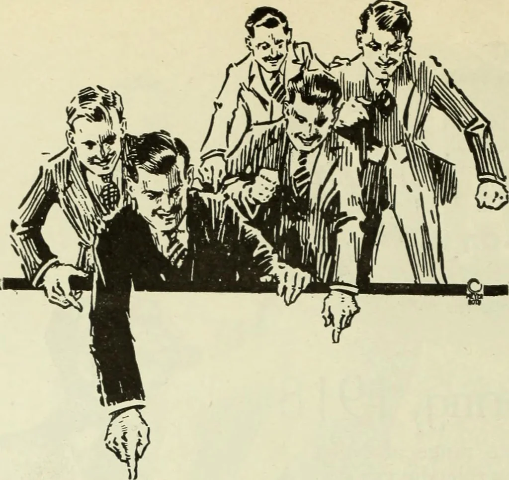 An illustration from Men's wear of Canada (January-December 1918), 1918, leaf 767