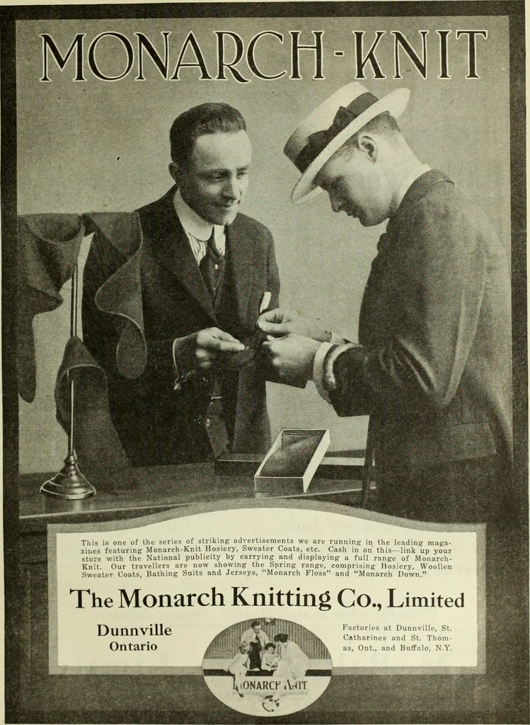 An illustration from Men's wear of Canada (January-December 1918), 1918, leaf 772