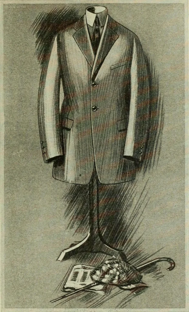 An illustration from Men's wear of Canada (January-December 1918), 1918, leaf 774