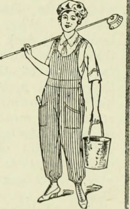 An illustration from Men's wear of Canada (January-December 1918), 1918, leaf 781