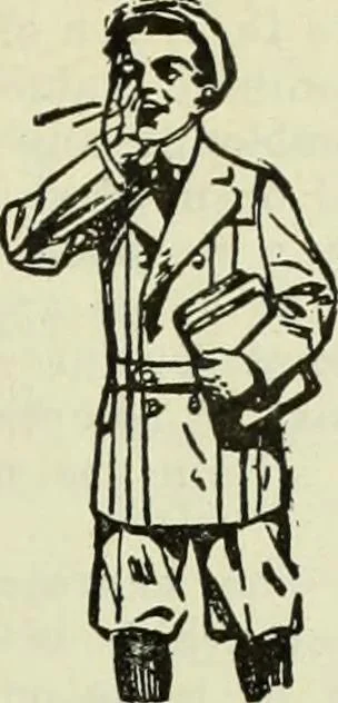 An illustration from Men's wear of Canada (January-December 1918), 1918, leaf 784