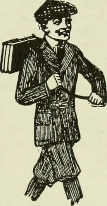 An illustration from Men's wear of Canada (January-December 1918), 1918, leaf 784