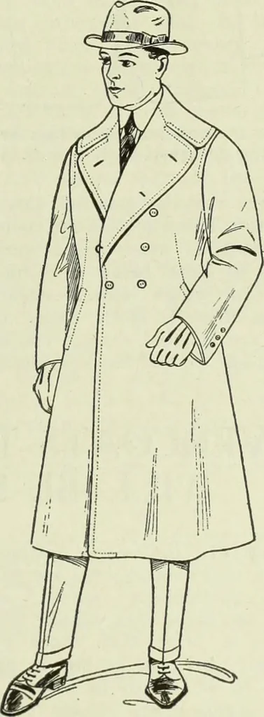 An illustration from Men's wear of Canada (January-December 1918), 1918, leaf 796
