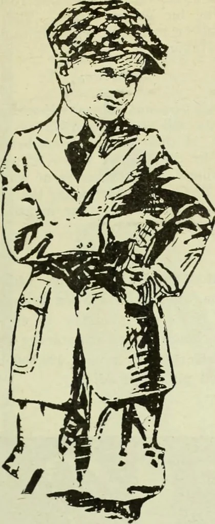 An illustration from Men's wear of Canada (January-December 1918), 1918, leaf 804