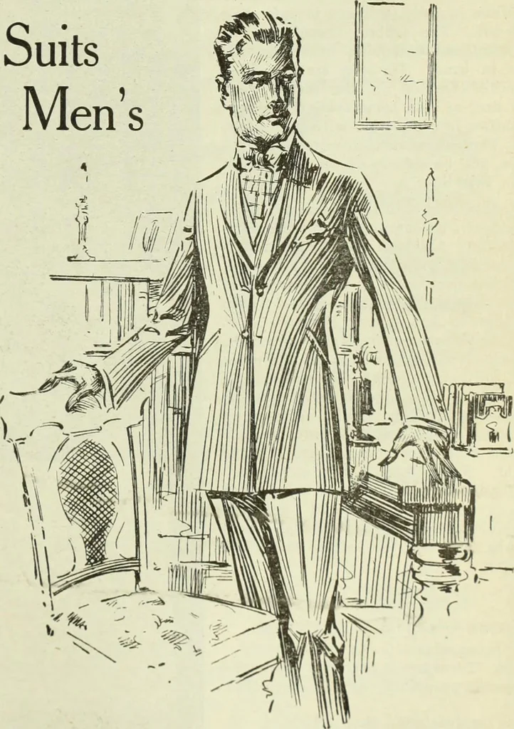 An illustration from Men's wear of Canada (January-December 1918), 1918, leaf 804