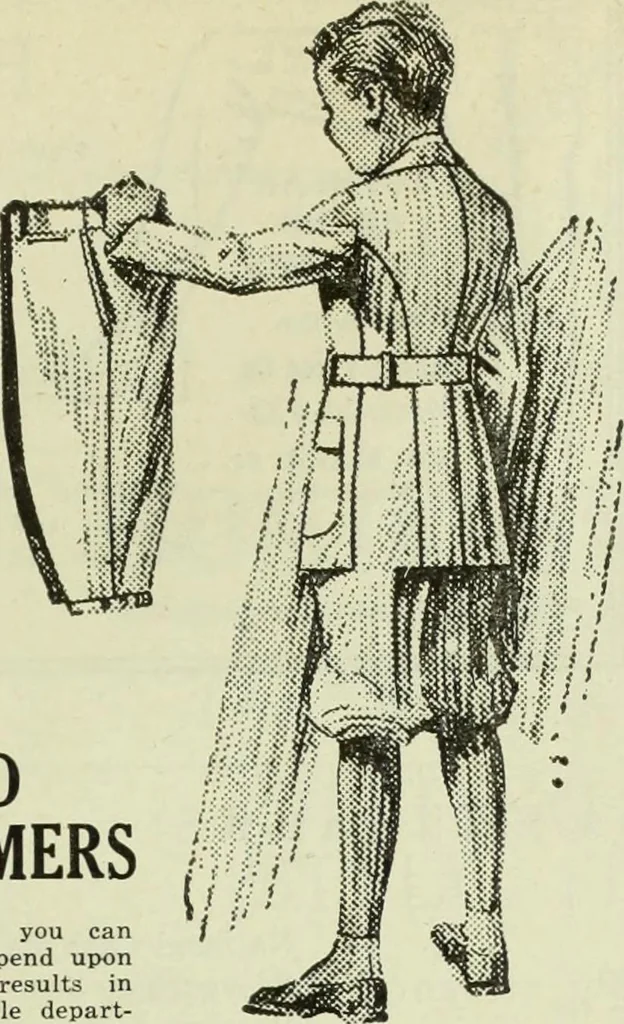 An illustration from Men's wear of Canada (January-December 1918), 1918, leaf 814
