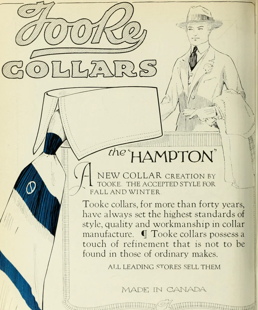 An illustration from Men's wear of Canada (January-December 1918), 1918, leaf 817