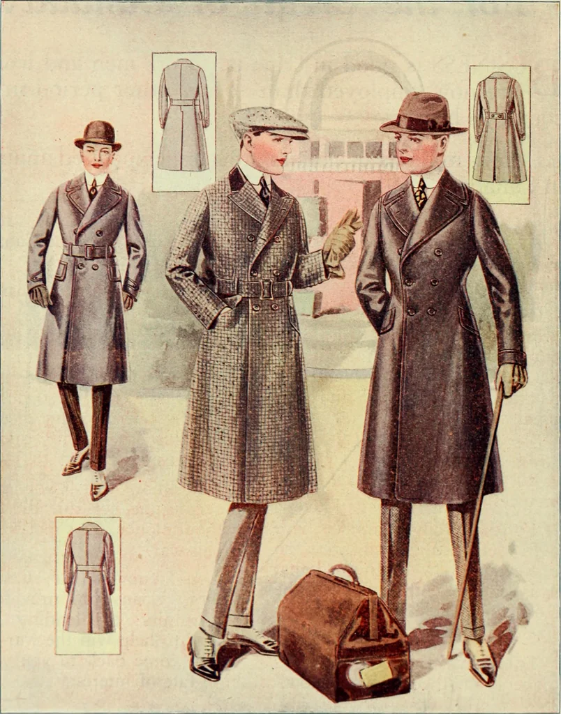 An illustration from Men's wear of Canada (January-December 1918), 1918, leaf 821