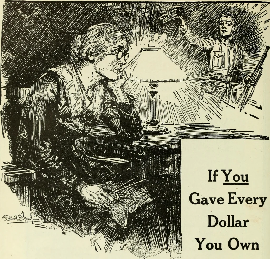 An illustration from Men's wear of Canada (January-December 1918), 1918, leaf 823