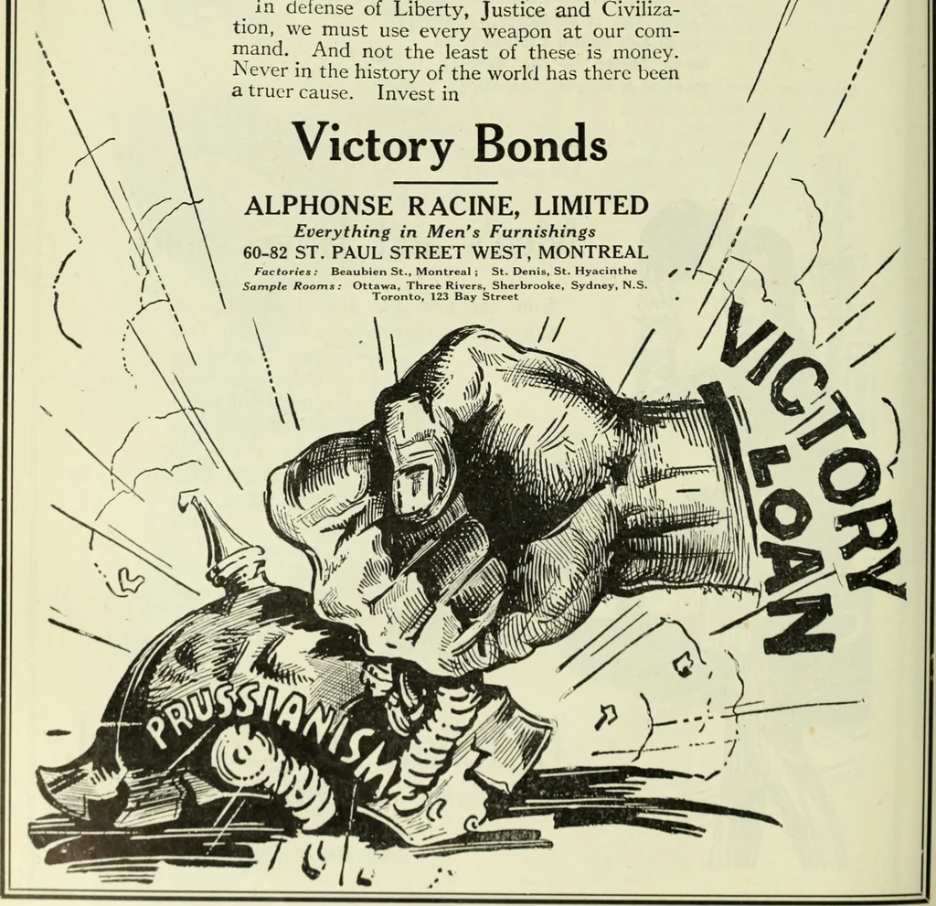 An illustration from Men's wear of Canada (January-December 1918), 1918, leaf 829